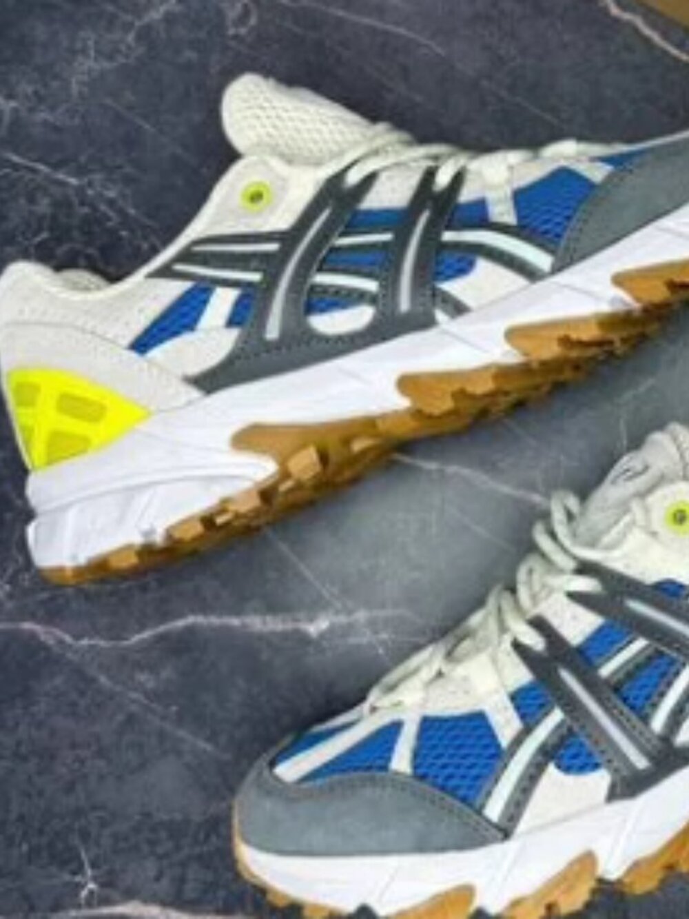 ASICS GEL-Sonoma Trail Running Shoes White/Blue